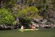 Thailand: Ko Tarutao Marine National Park, Ko Tarutao, To-Bu (Toe-Boo) Cliff area, kayakers